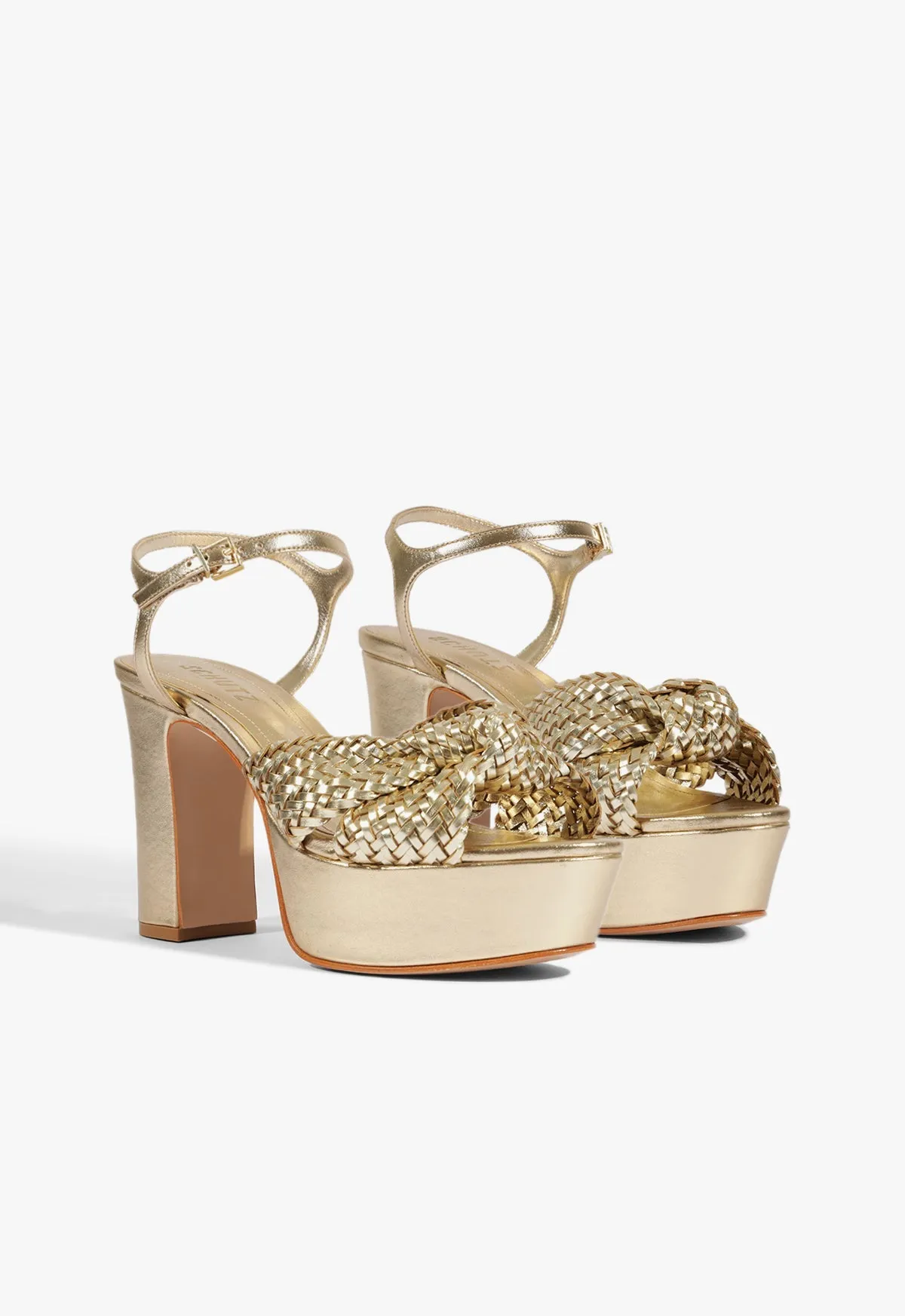 Marbella Leather Platform Sandal sold by SCHUTZ product image thumbnail 3