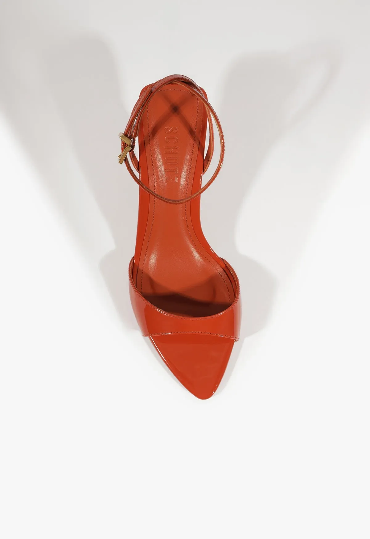 Elodie Buckle Patent Sandal sold by SCHUTZ product image thumbnail 5