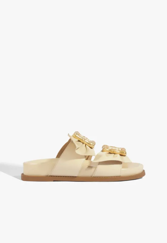 Enola Bamboo Leather Sporty Sandal made by SCHUTZ