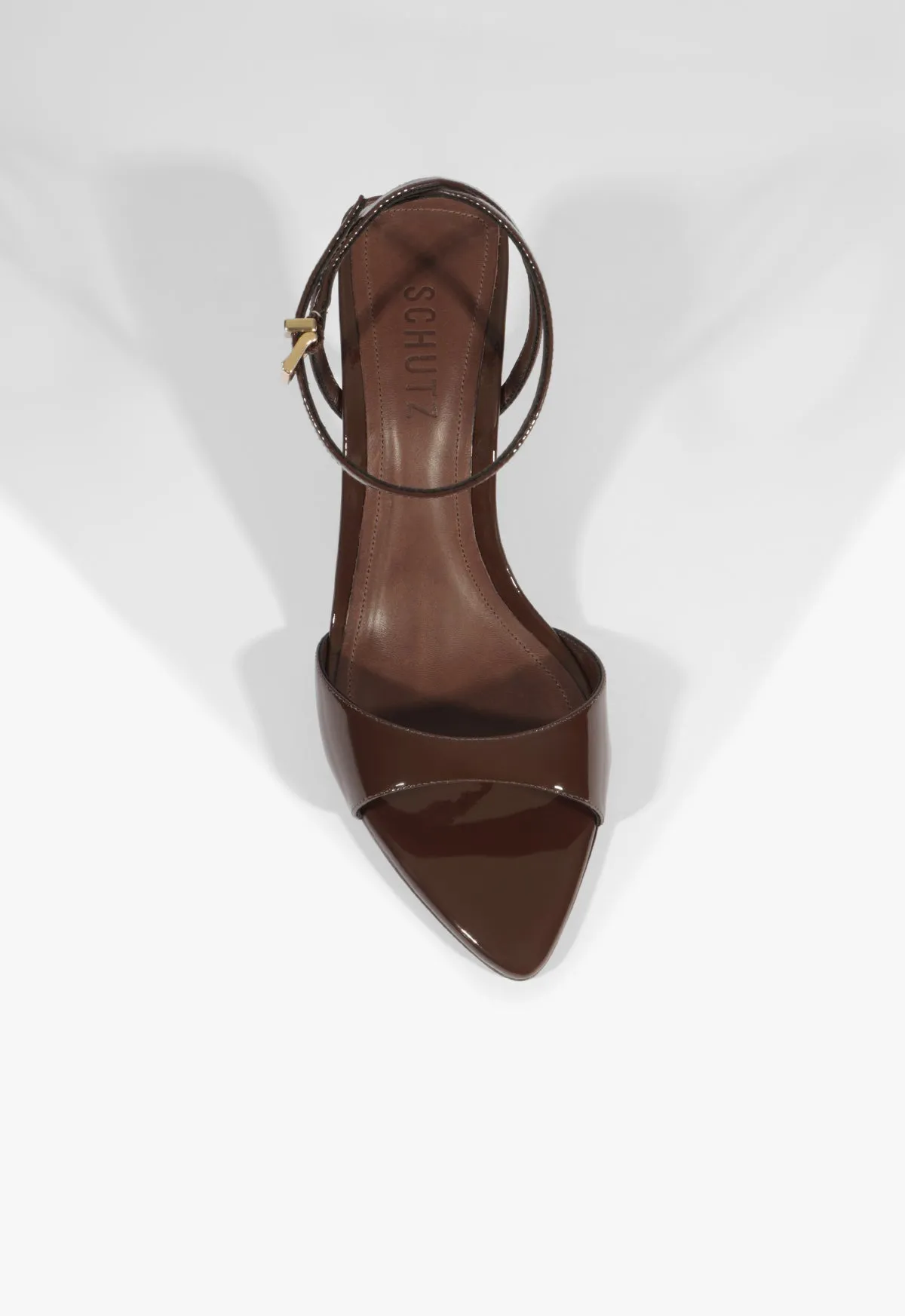 Elodie Buckle Patent Sandal sold by SCHUTZ product image thumbnail 5