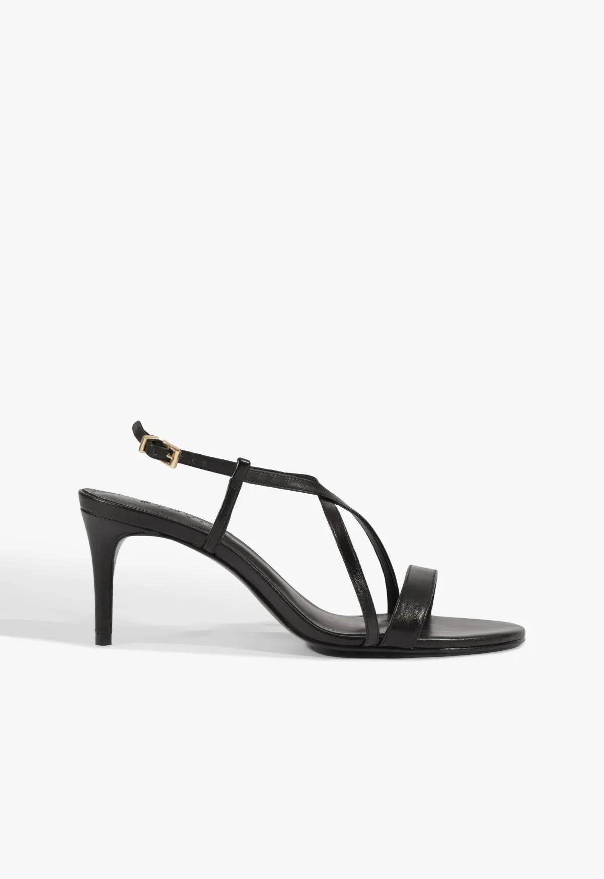 Avaline Leather Stiletto Sandal sold by SCHUTZ