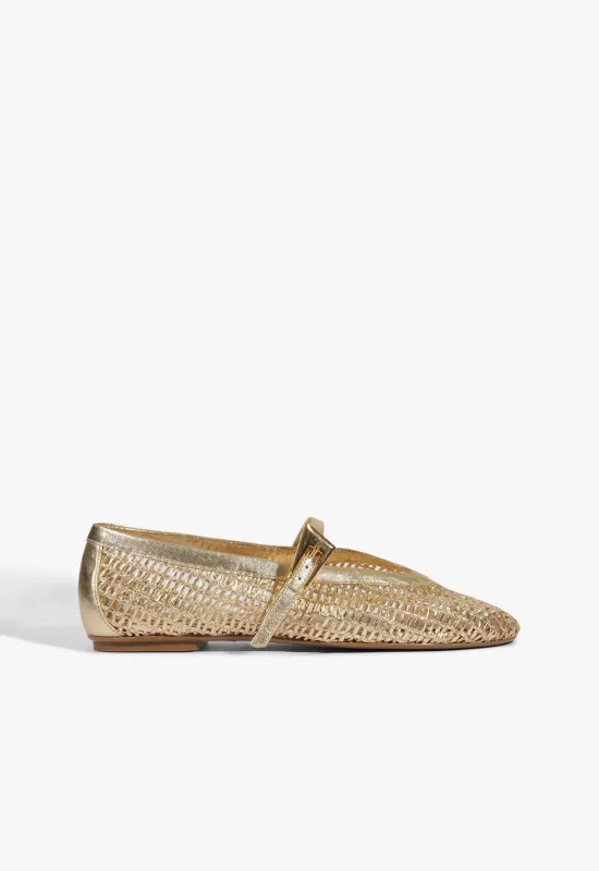Sylvie Mesh Ballet Flat made by SCHUTZ