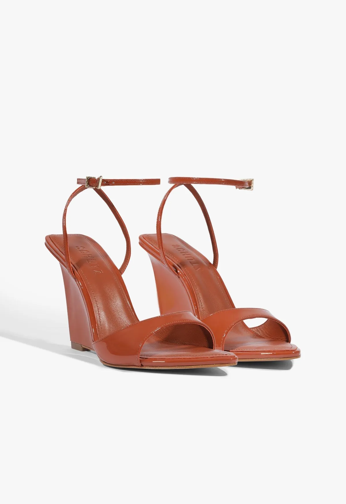 Elodie Wedge Patent Sandal sold by SCHUTZ product image thumbnail 3