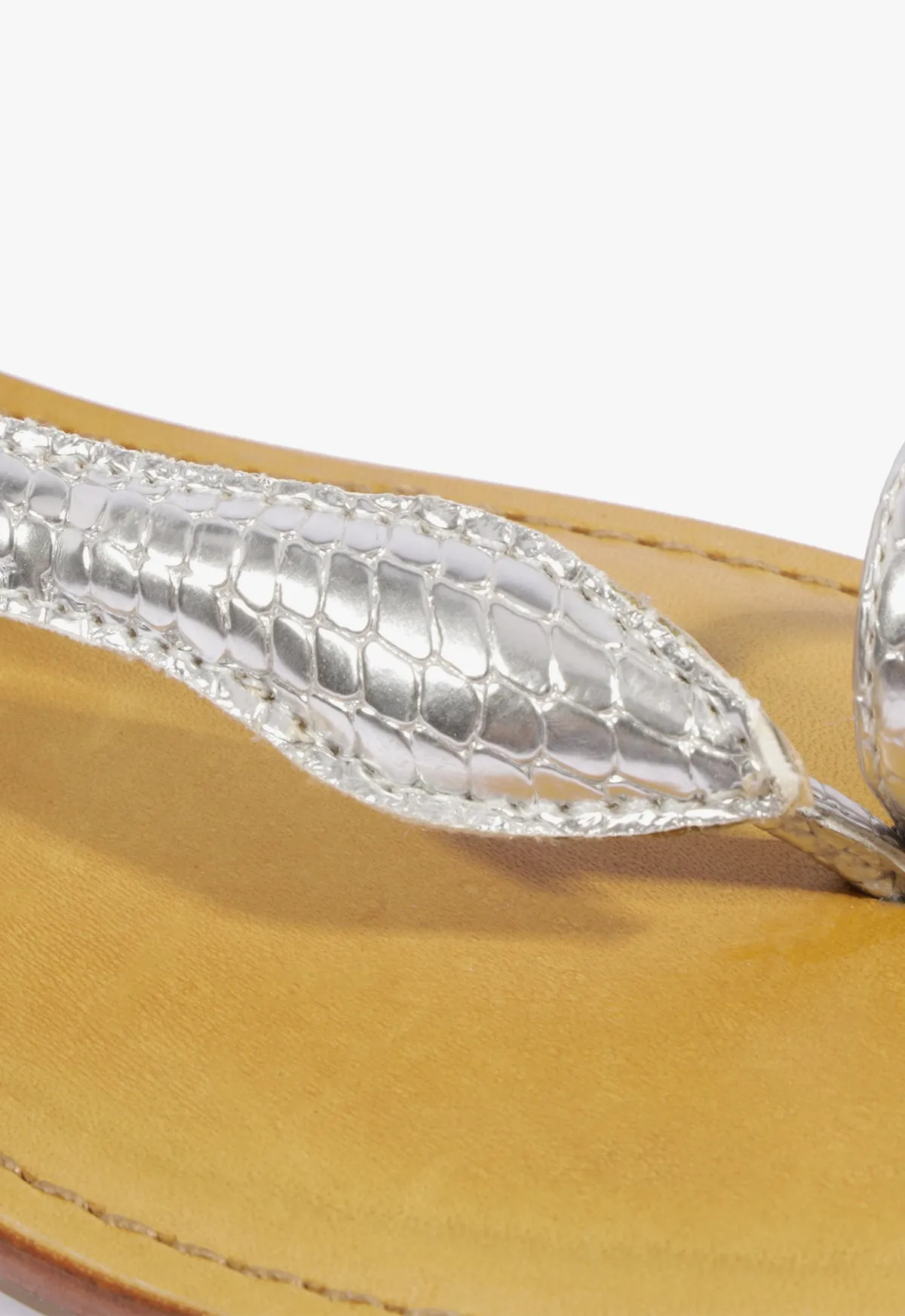 Courtney Metallic Leather Sandal sold by SCHUTZ product image thumbnail 5