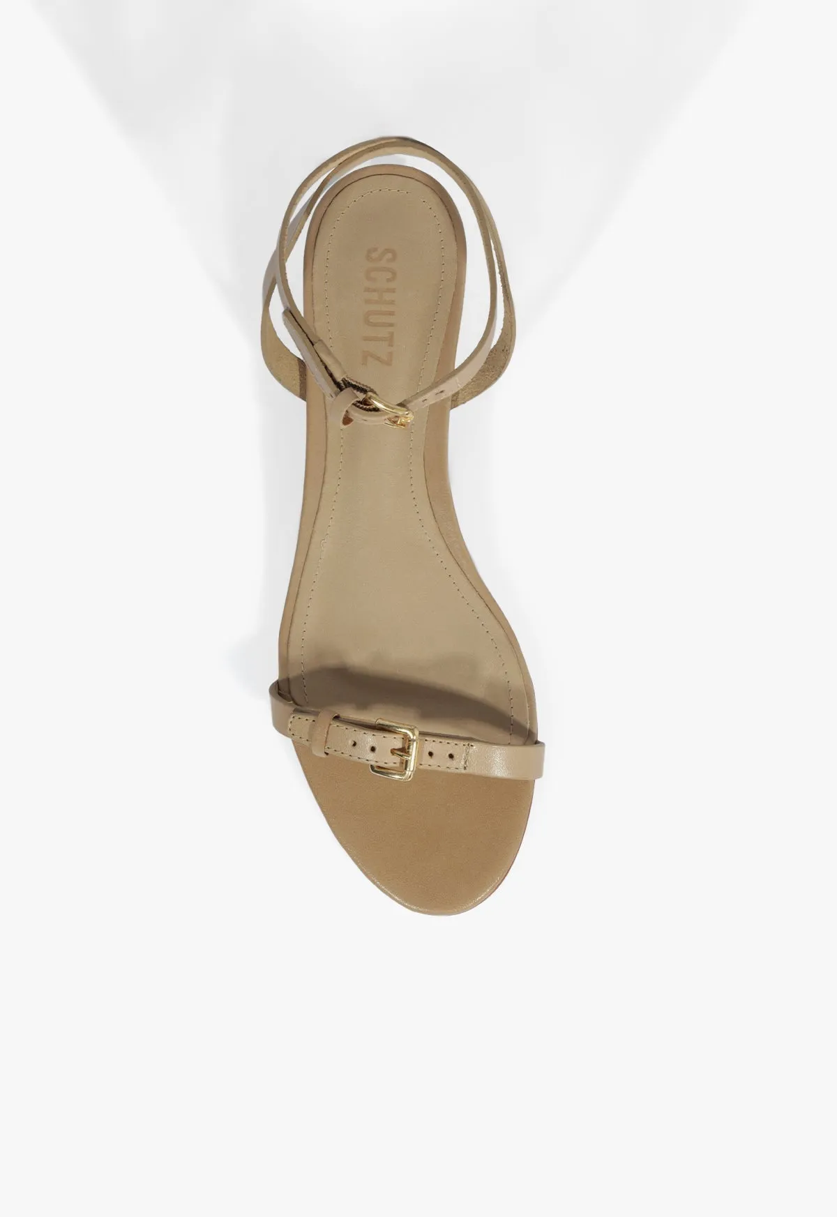Aurora Mid Block Leather Sandal sold by SCHUTZ product image thumbnail 4