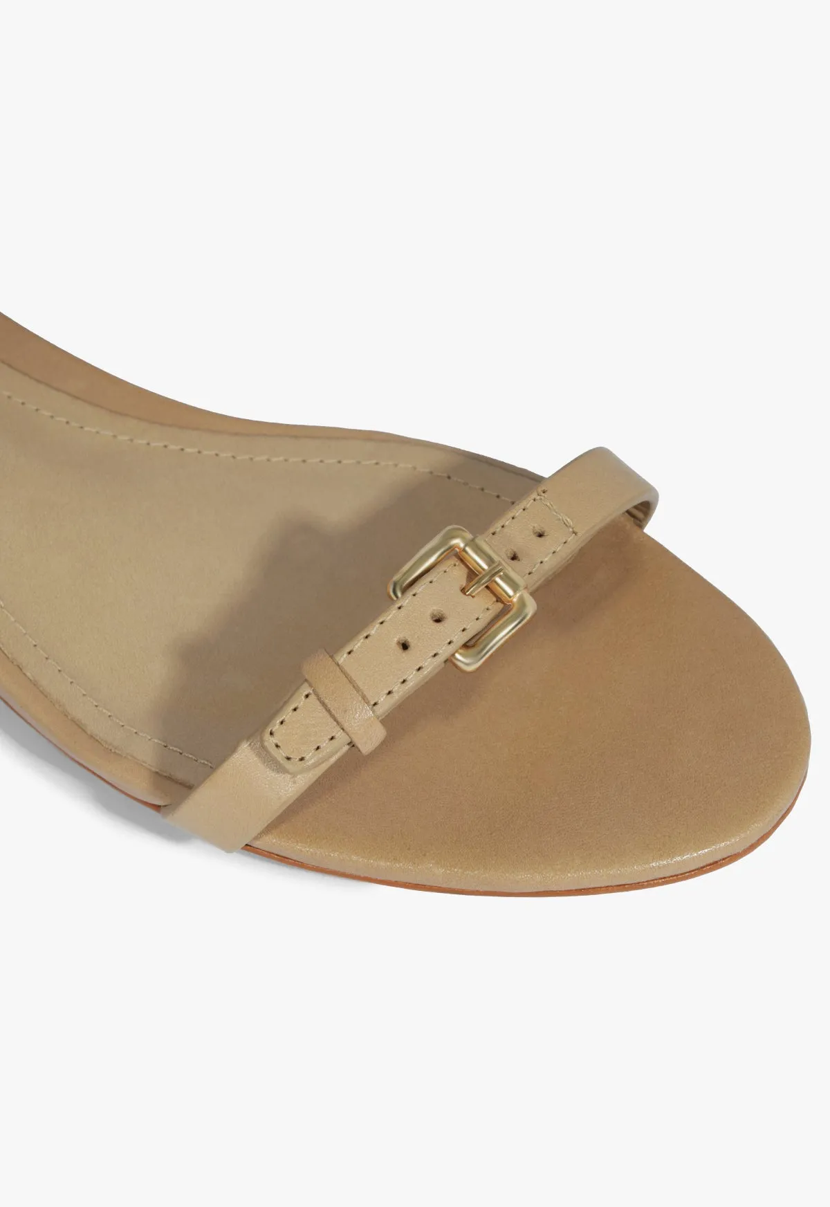 Aurora Mid Block Leather Sandal sold by SCHUTZ product image thumbnail 5