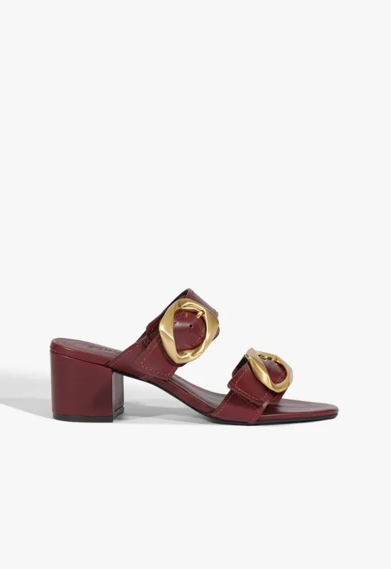Olga Leather Sandal made by SCHUTZ