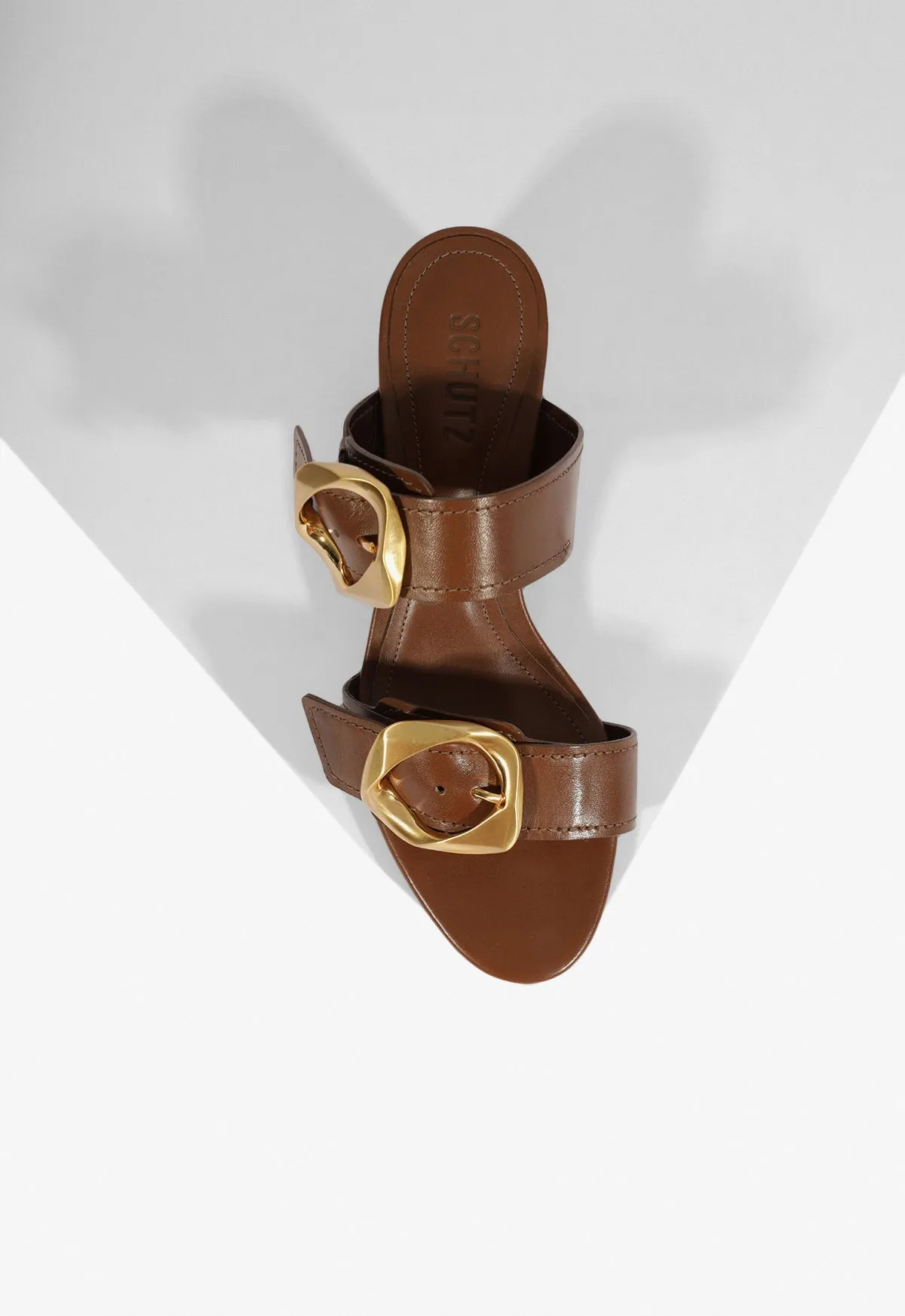 Olga Leather Sandal sold by SCHUTZ product image thumbnail 4