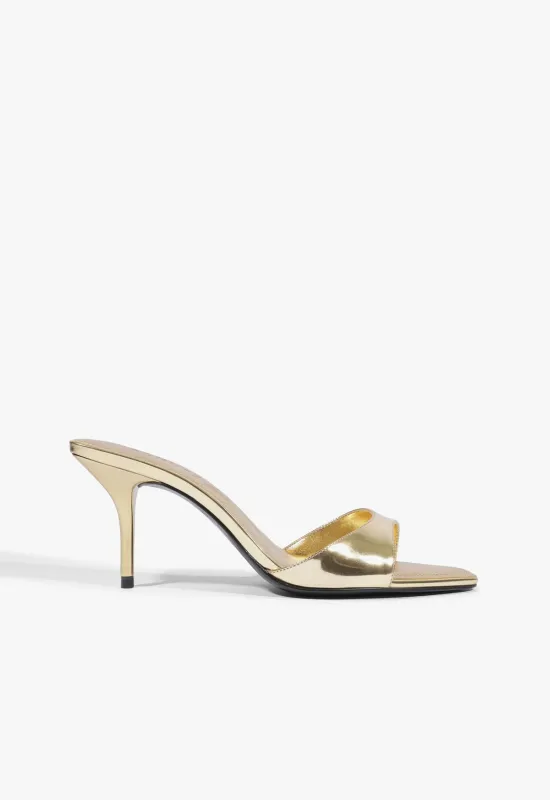 Elodie Metallic Sandal made by SCHUTZ
