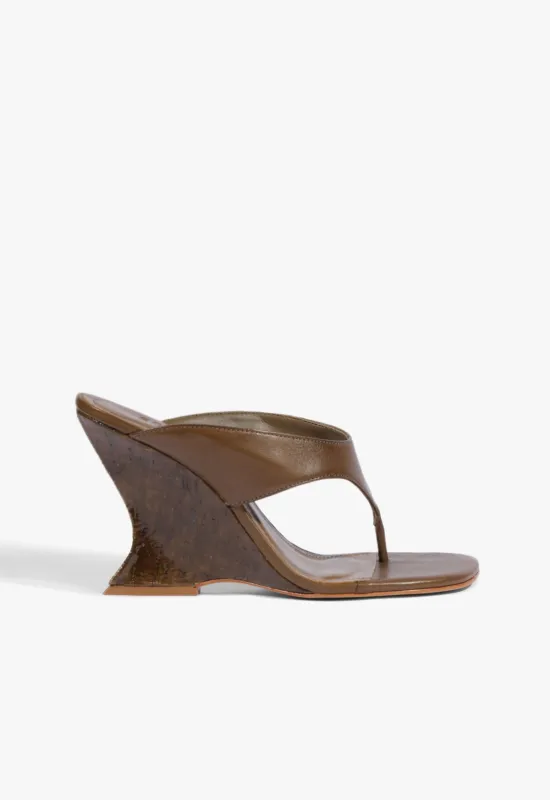 Maya Leather Sandal made by SCHUTZ