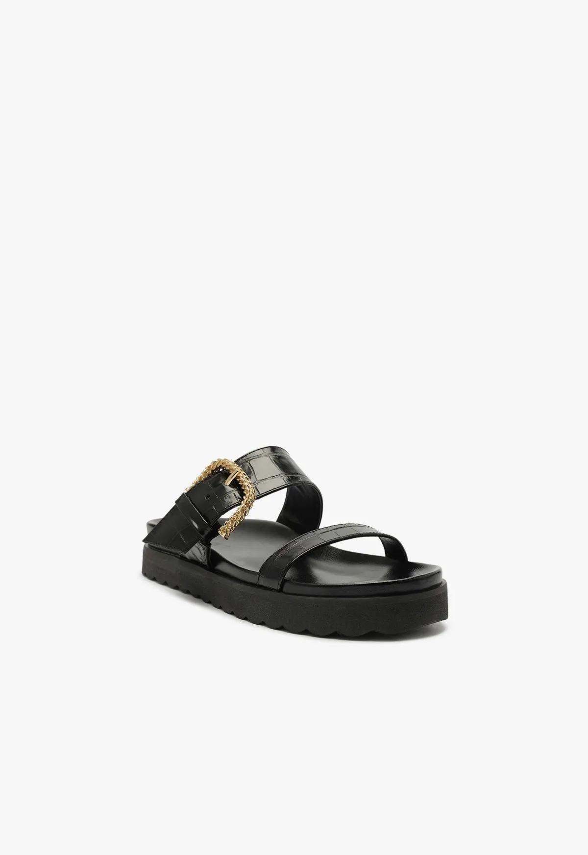 Brinna Leather Sporty Sandal sold by SCHUTZ product image thumbnail 3
