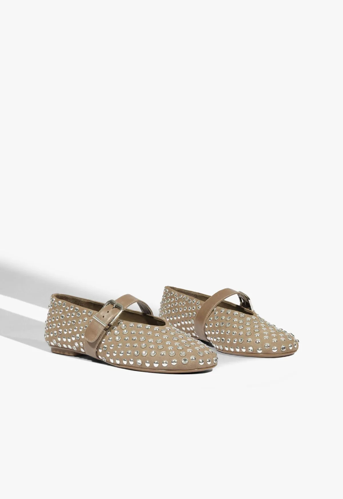 Vickie Studs Nubuck Flat sold by SCHUTZ product image thumbnail 3