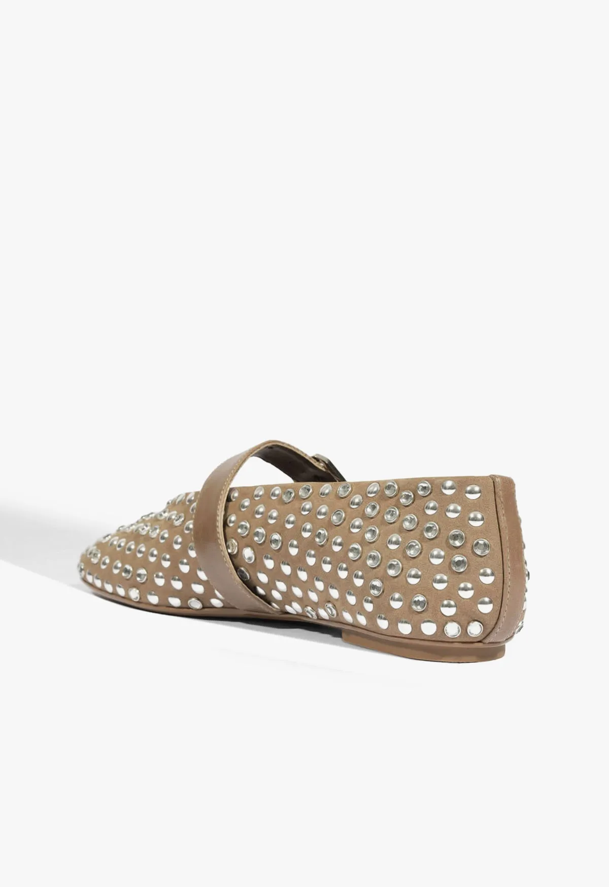 Vickie Studs Nubuck Flat sold by SCHUTZ product image thumbnail 4