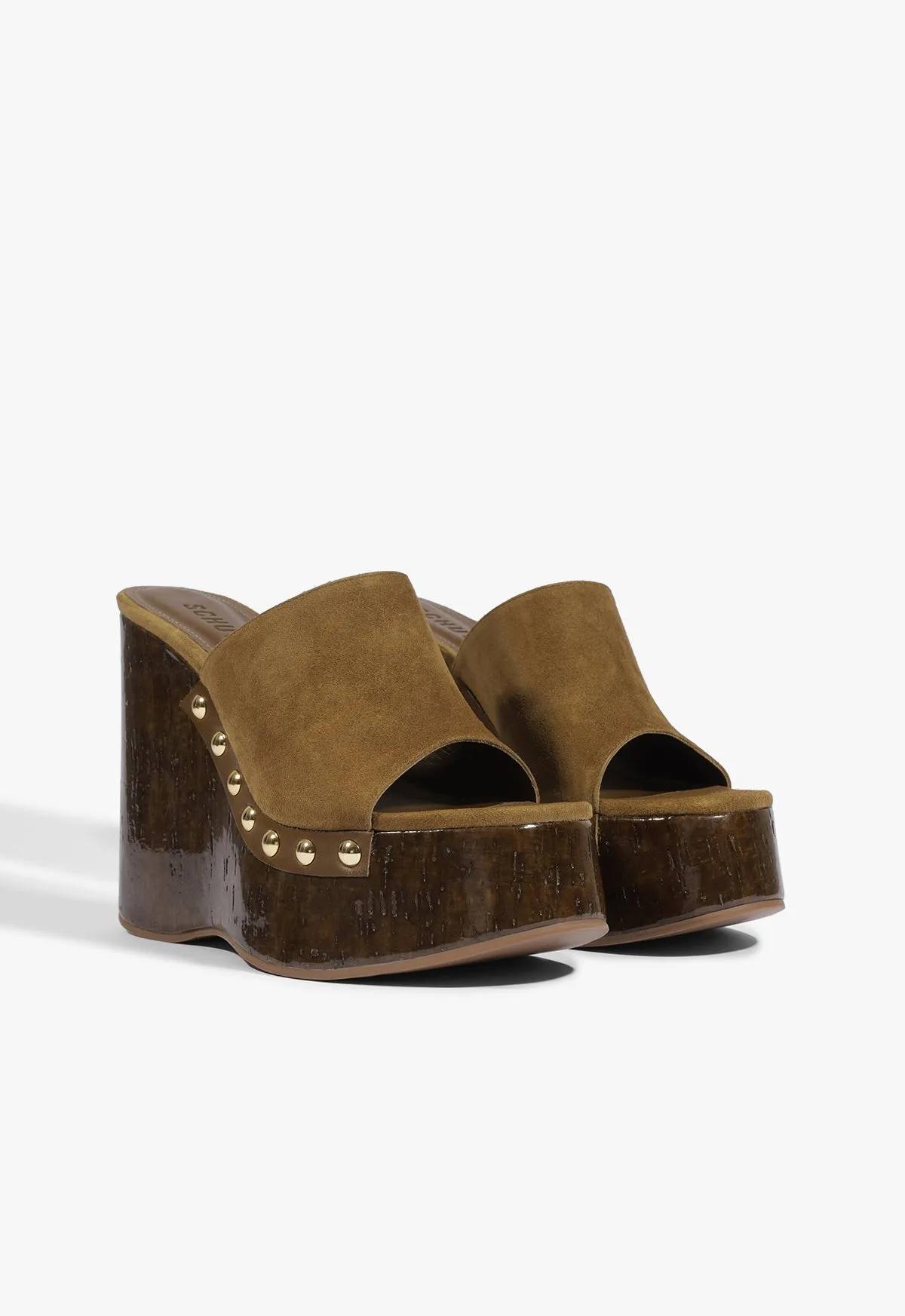Dalle Studs Suede Sandal sold by SCHUTZ product image thumbnail 3