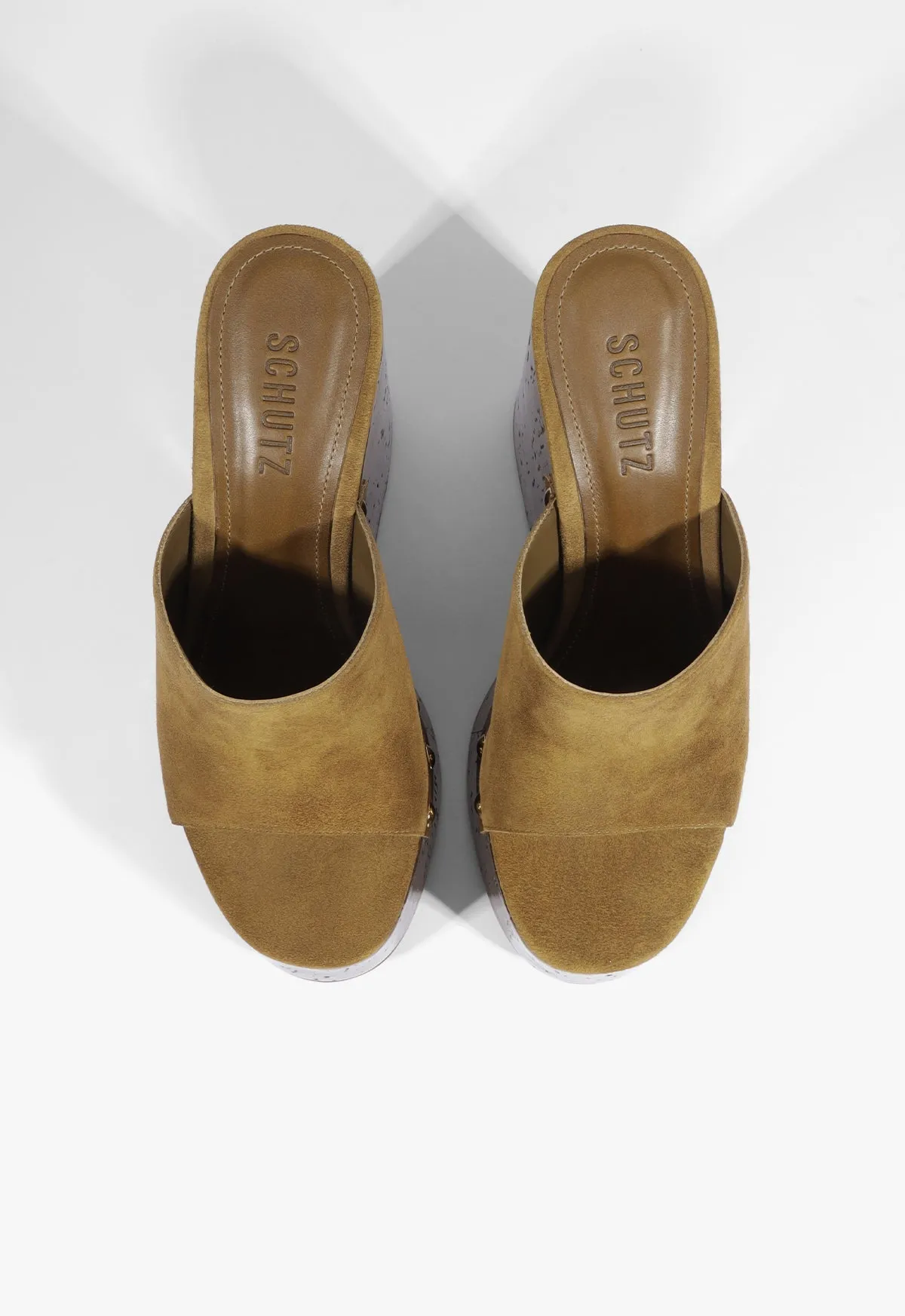 Dalle Studs Suede Sandal sold by SCHUTZ product image thumbnail 5