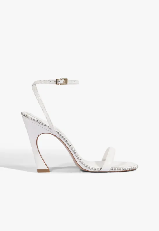 Lexi Glam Patent Leather Sandal made by SCHUTZ