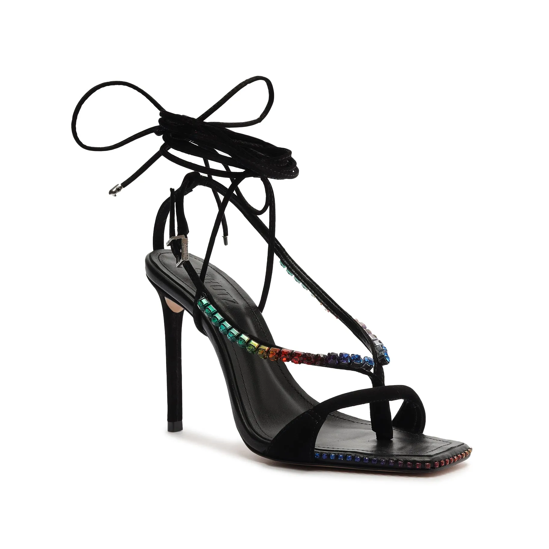 Vikki Crystal Nubuck Sandal sold by SCHUTZ product image thumbnail 2