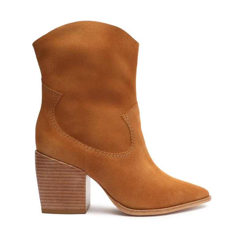 Tessie Suede Bootie made by SCHUTZ