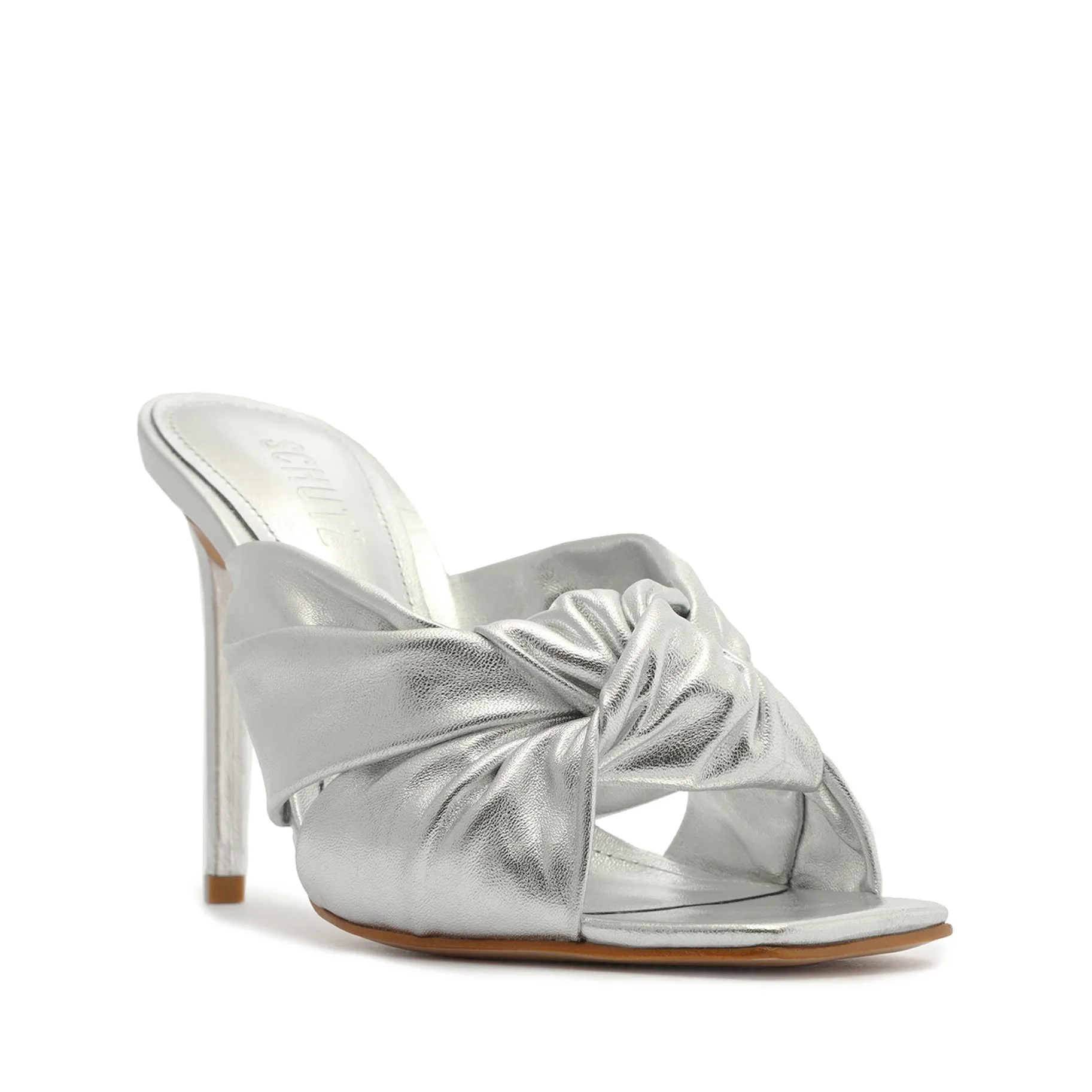 Mindy Metallic Leather Sandal sold by SCHUTZ product image thumbnail 2