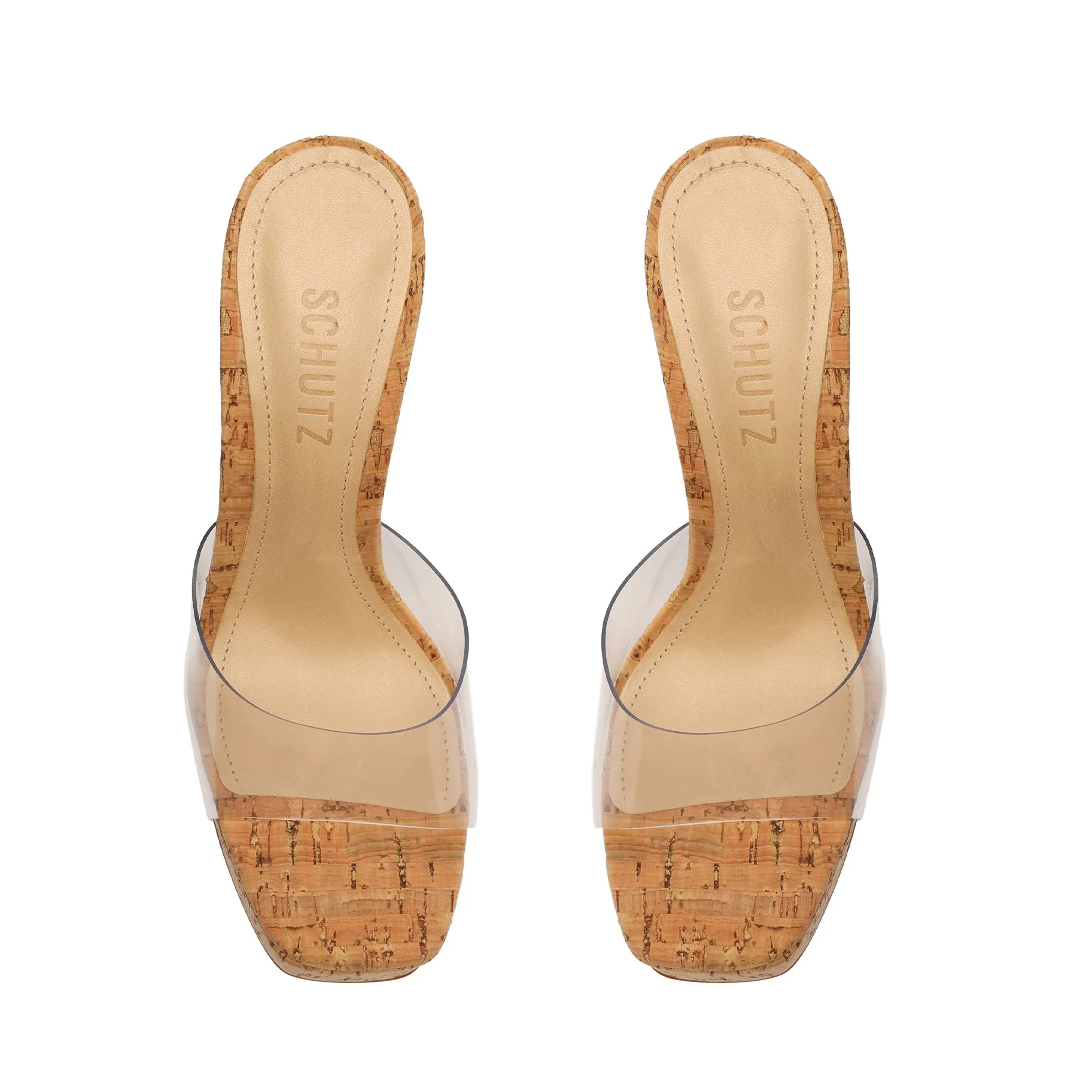Haila Vinyl & Cork Sandal sold by SCHUTZ product image thumbnail 5