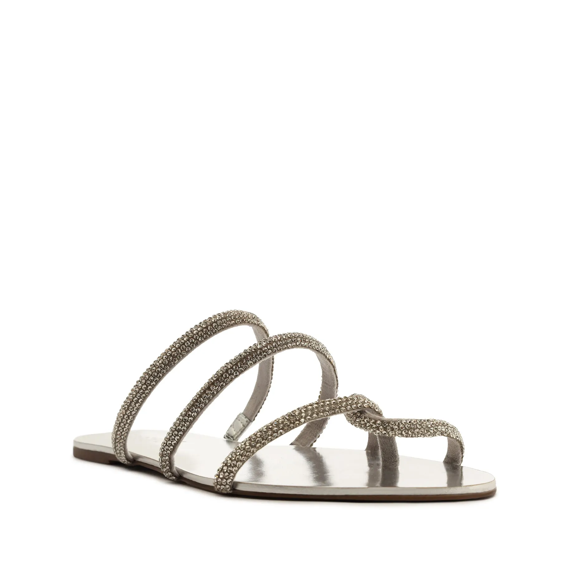 Phoebe Metallic Nappa Leather Sandal sold by SCHUTZ product image thumbnail 2