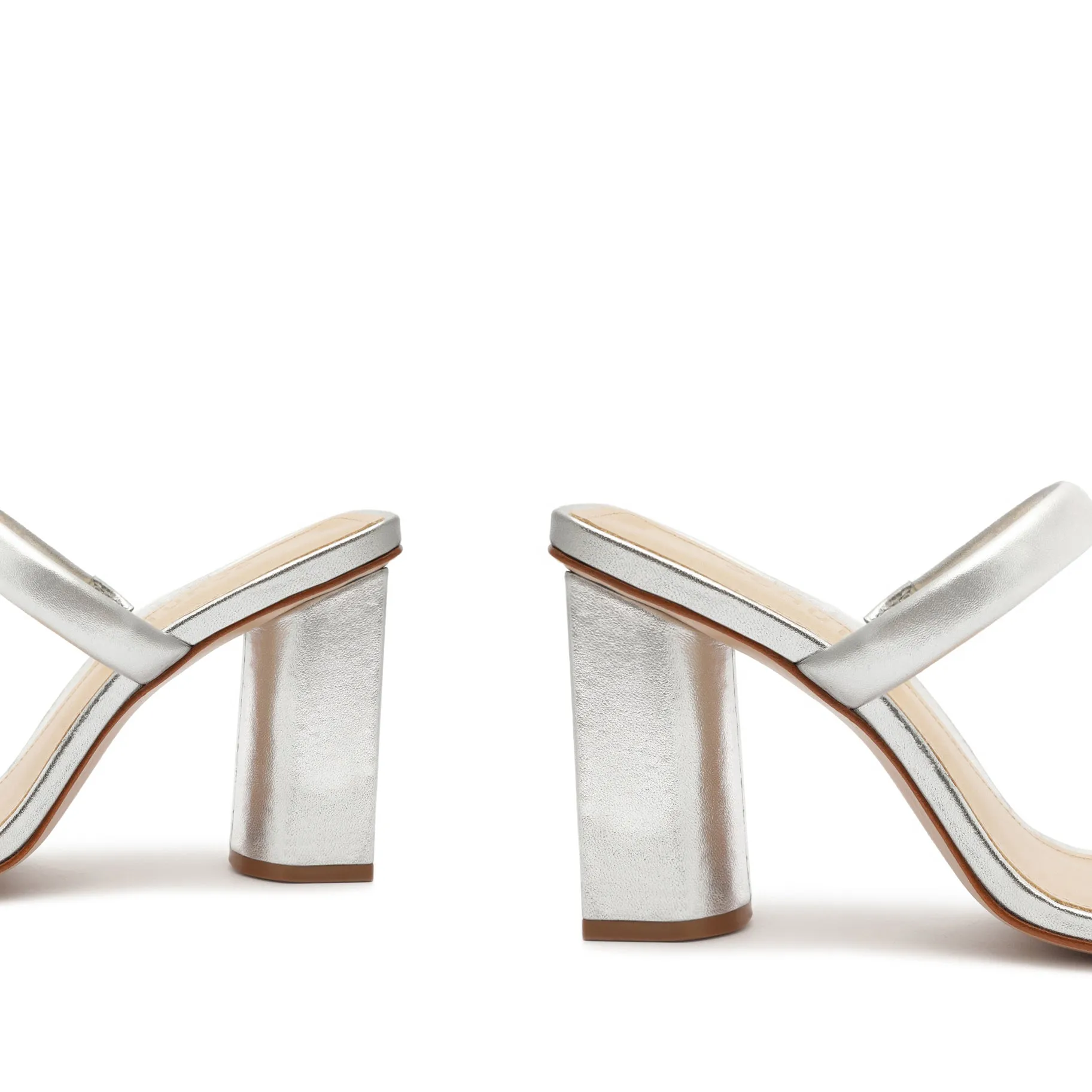 Ully Metallic Leather Sandal sold by SCHUTZ product image thumbnail 4