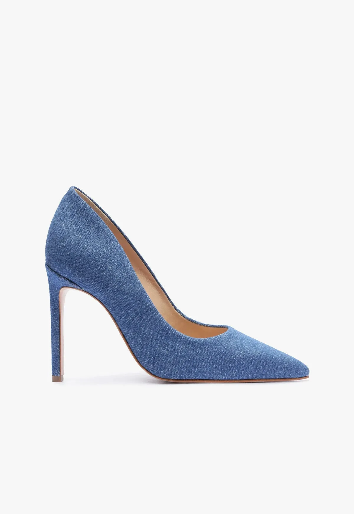 Lou Denim Pump sold by SCHUTZ