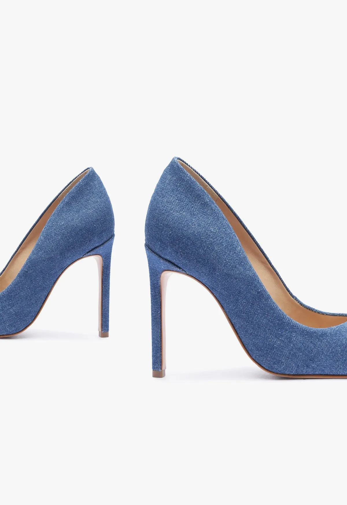 Lou Denim Pump sold by SCHUTZ product image thumbnail 5