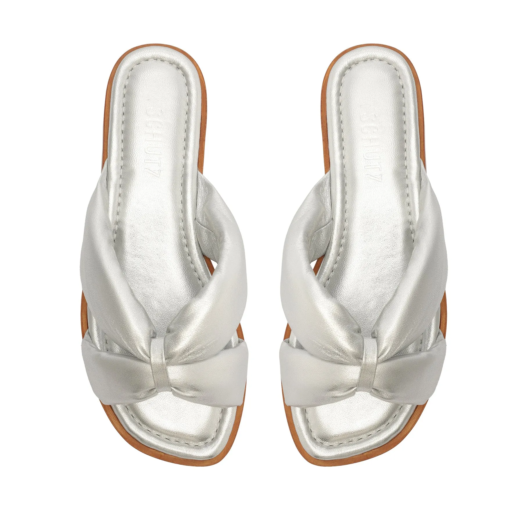 Fairy Metallic Leather Sandal sold by SCHUTZ product image thumbnail 5