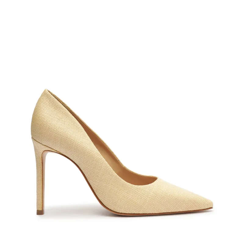 Lou Raffia Pump made by SCHUTZ