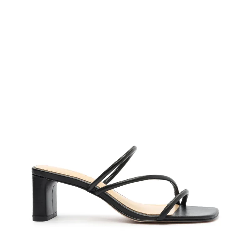 Chessie Mid Nappa Leather Sandal made by SCHUTZ