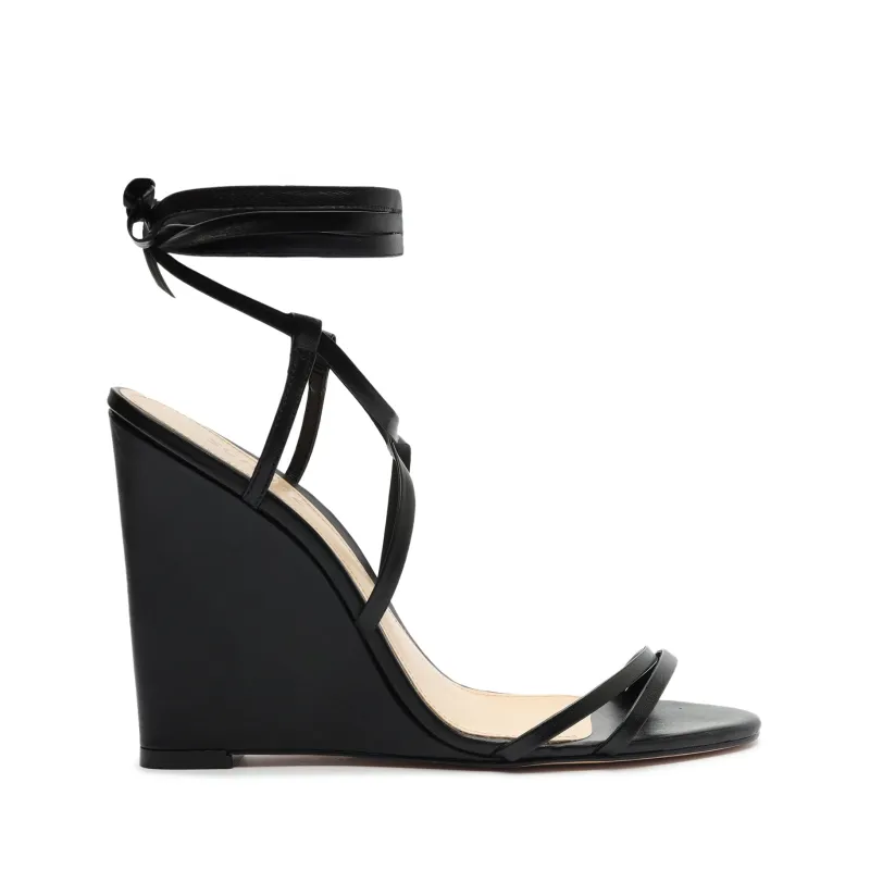 Deonne Casual Nappa Leather Sandal made by SCHUTZ