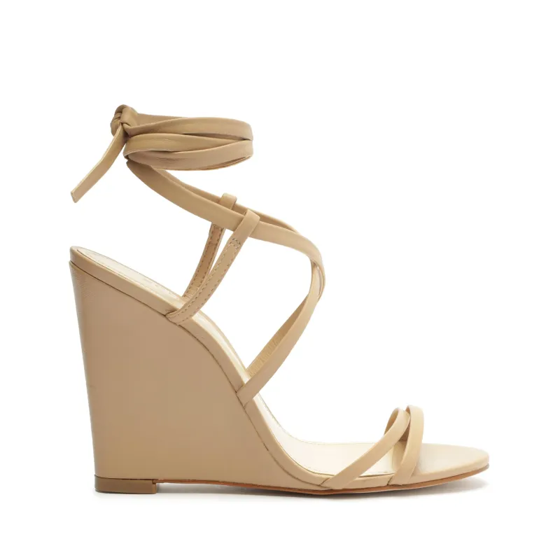 Deonne Casual Nappa Leather Sandal made by SCHUTZ