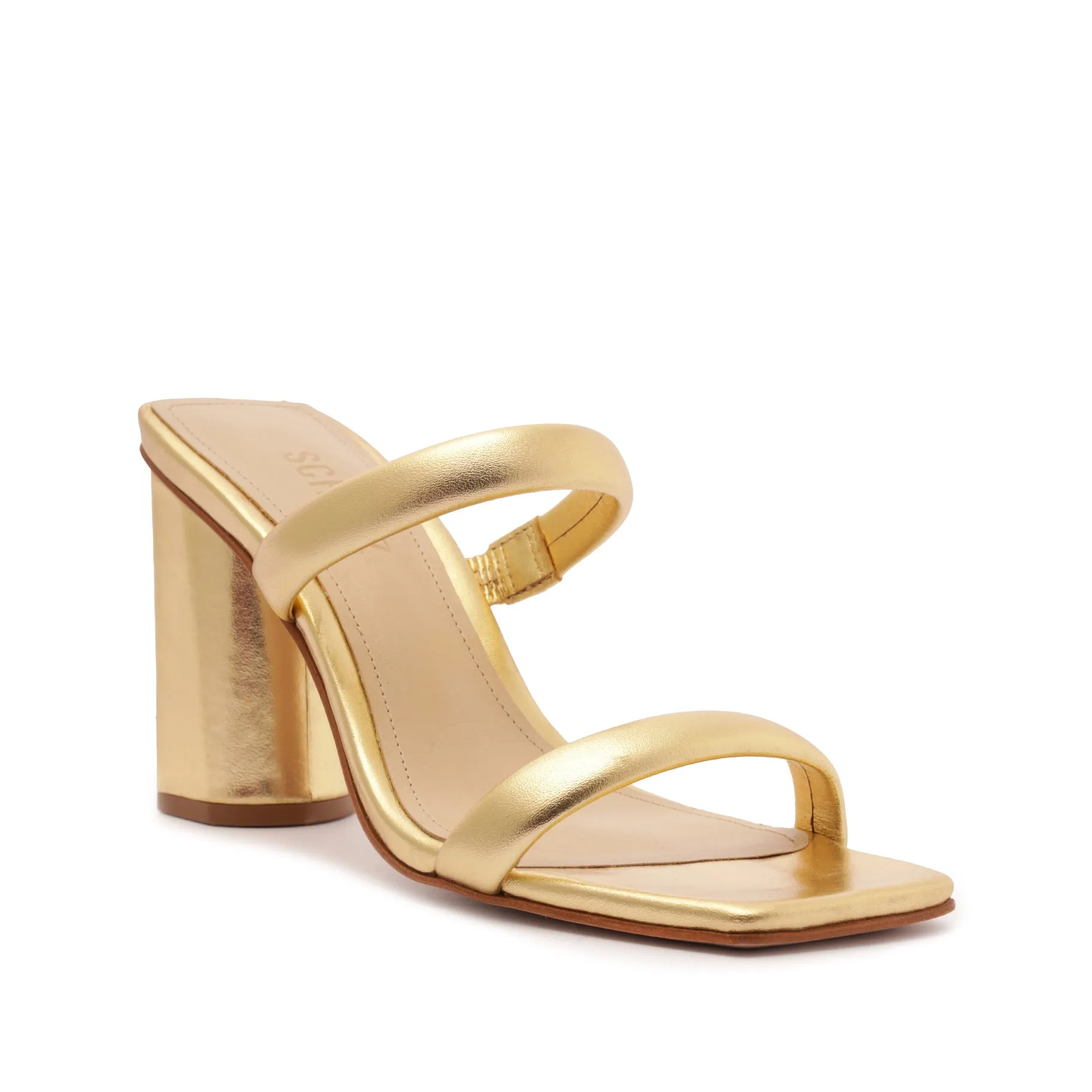Ully Metallic Leather Sandal sold by SCHUTZ product image thumbnail 2