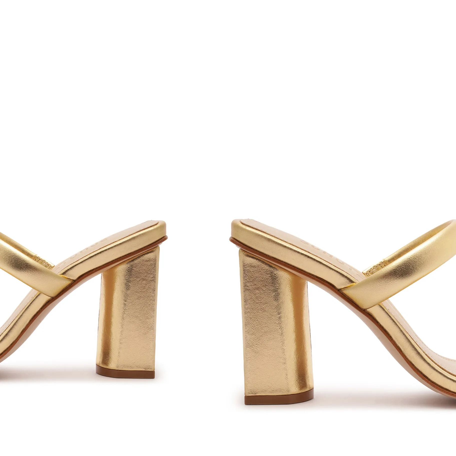 Ully Metallic Leather Sandal sold by SCHUTZ product image thumbnail 4