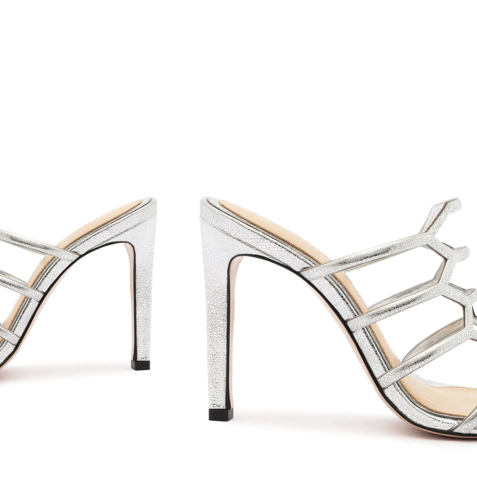 Julianna Weekend Metallic Leather Sandal sold by SCHUTZ product image thumbnail 4