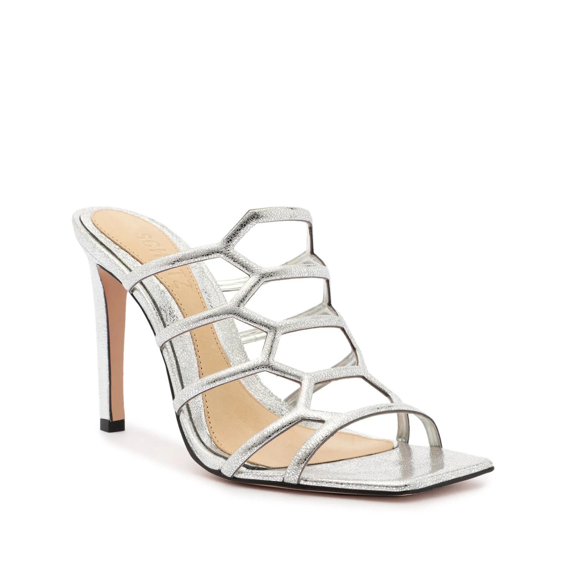 Julianna Weekend Metallic Leather Sandal sold by SCHUTZ product image thumbnail 2
