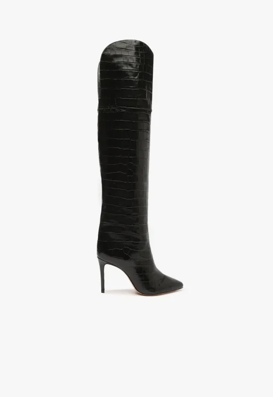 Maryana Over the Knee Leather Boot made by SCHUTZ