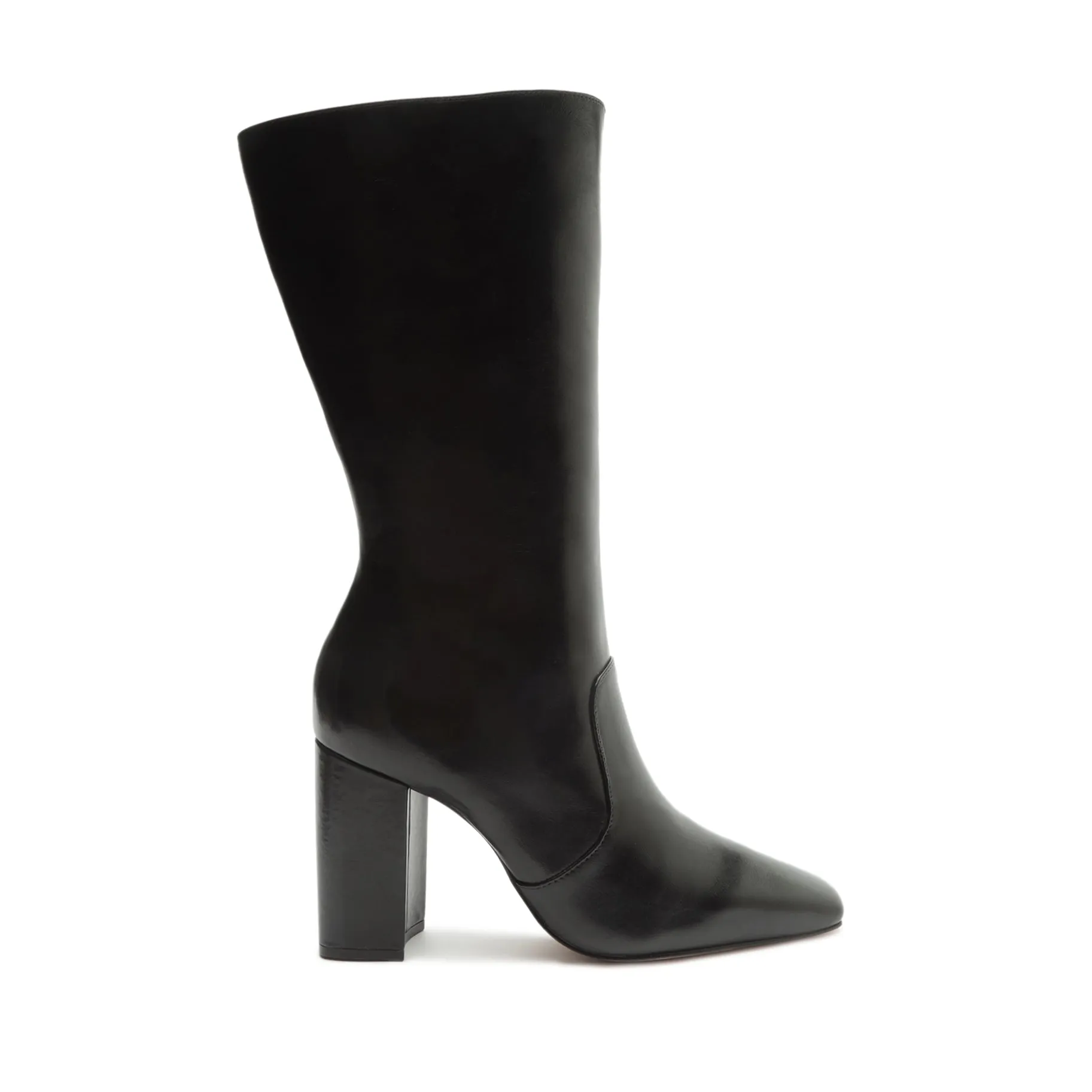 Camille Atanado Leather Bootie sold by SCHUTZ