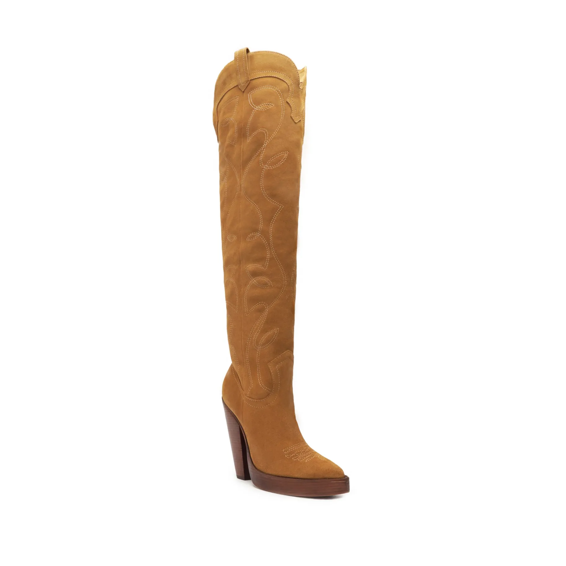 Meggy Over the Knee Suede Boot sold by SCHUTZ product image thumbnail 2