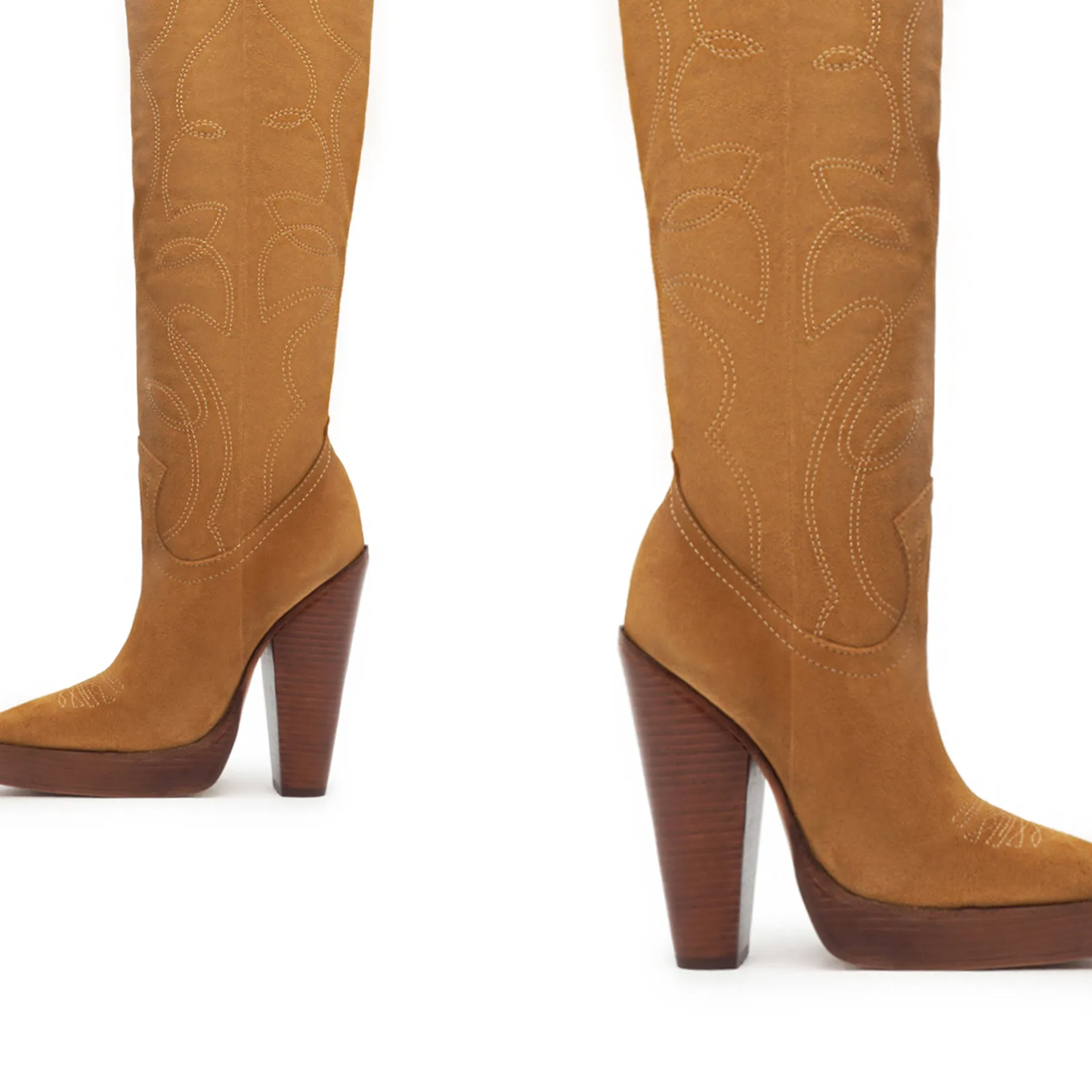 Meggy Over the Knee Suede Boot sold by SCHUTZ product image thumbnail 4