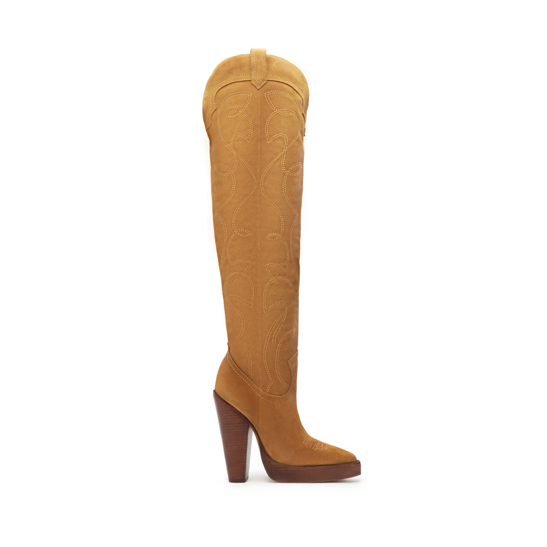 Meggy Over the Knee Suede Boot sold by SCHUTZ