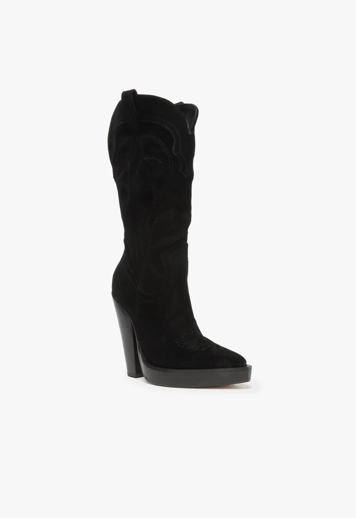 Meggy Suede Boot sold by SCHUTZ product image thumbnail 5