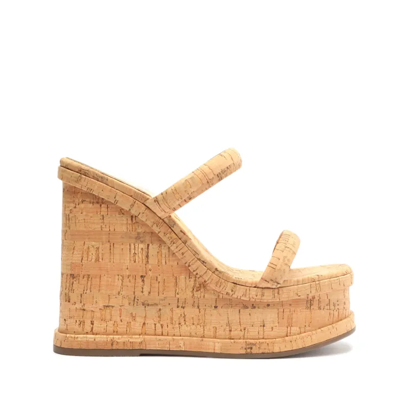 Ully Casual Cork Sandal made by SCHUTZ
