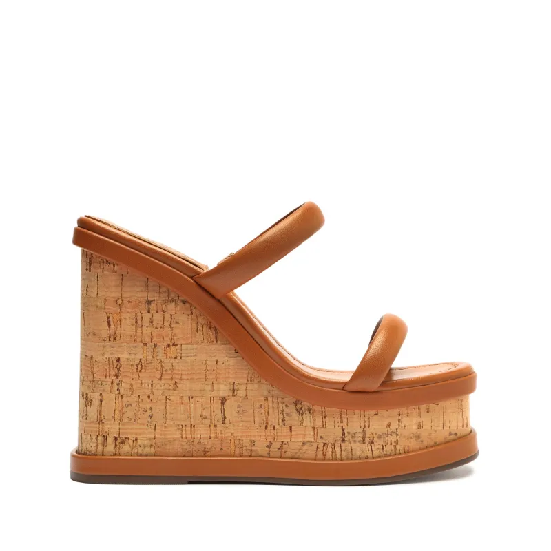 Ully Casual Nappa Leather Sandal made by SCHUTZ