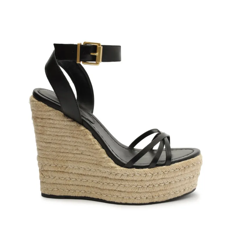Alexandra Leather Sandal made by SCHUTZ