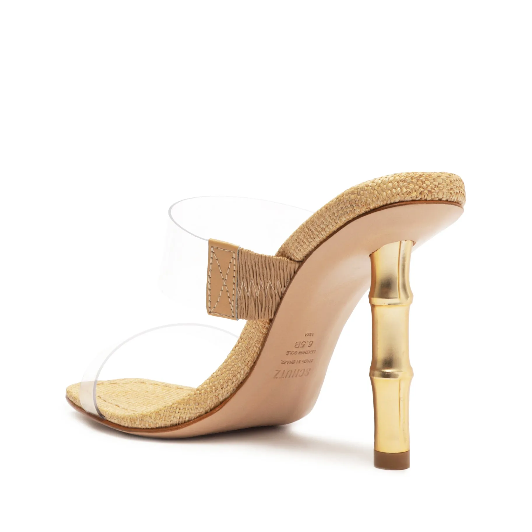 Ariella Bamboo Leather Sandal sold by SCHUTZ product image thumbnail 3