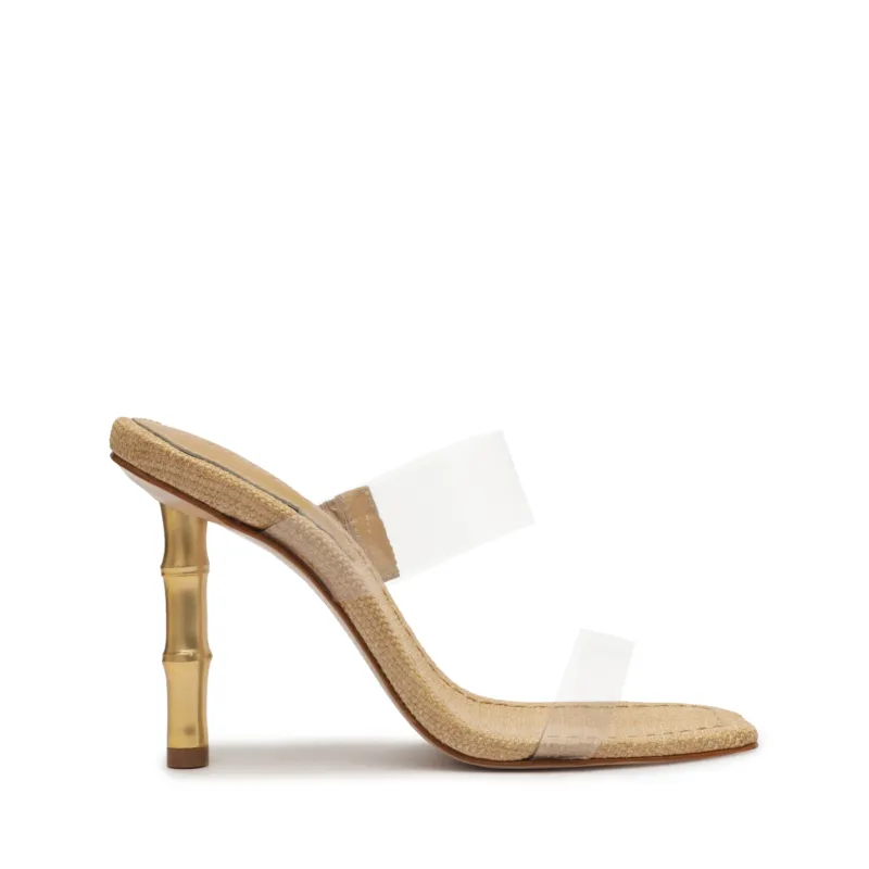 Ariella Bamboo Leather Sandal made by SCHUTZ