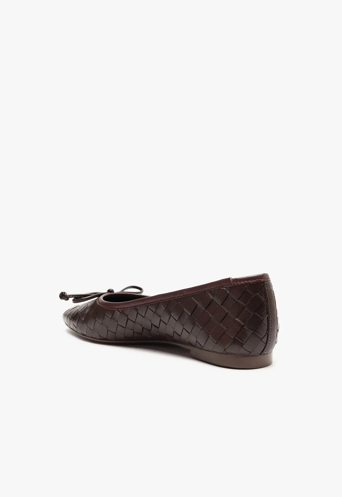 Arissa Woven Leather Flat sold by SCHUTZ product image thumbnail 3