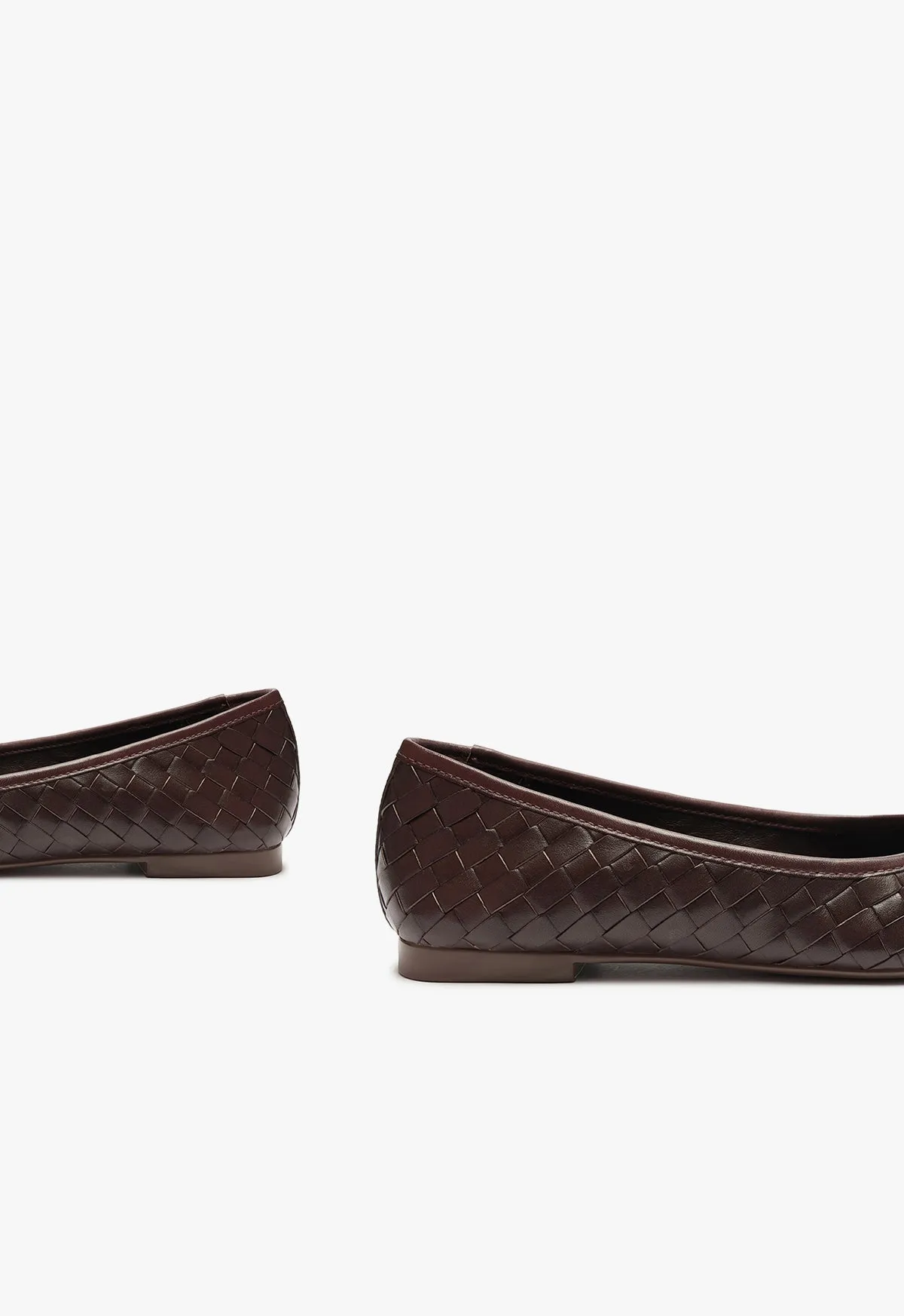 Arissa Woven Leather Flat sold by SCHUTZ product image thumbnail 4